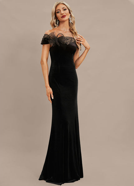 Robe De Soirée Fourreau Noir