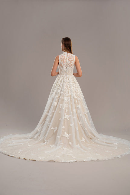 Robe de Soirée Éblouissante Florale - gallery 4