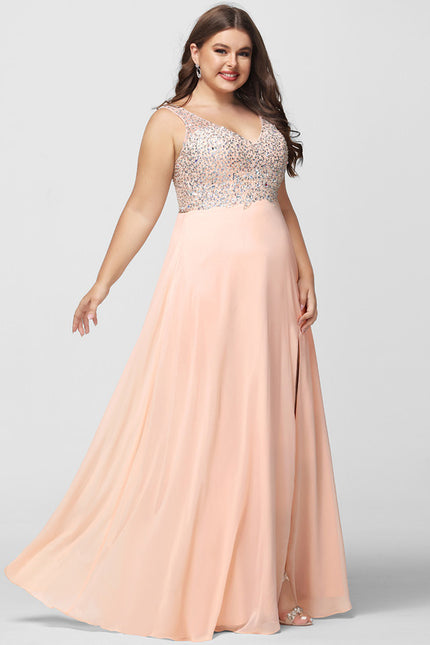 Robe de Soirée Éclat Pêche - gallery 8
