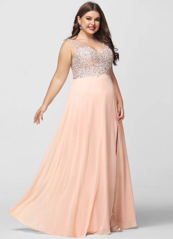 Robe de Soirée Éclat Pêche - gallery 8
