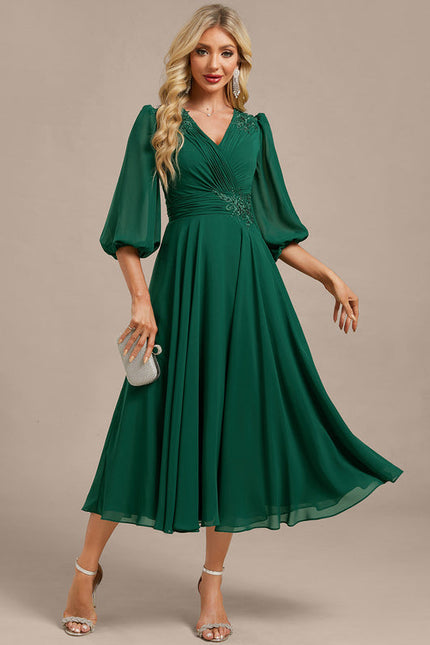 Robe De Soirée Plissée