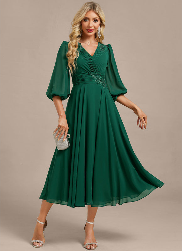 Robe De Soirée Plissée