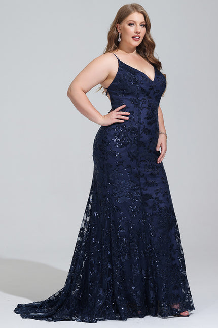 Robe de Soirée Éclat Marine Couture - gallery 8