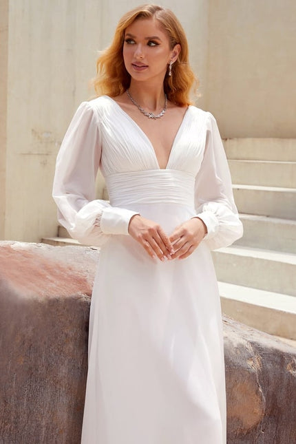 Robe de Soirée Fluide Éthérée - gallery 4