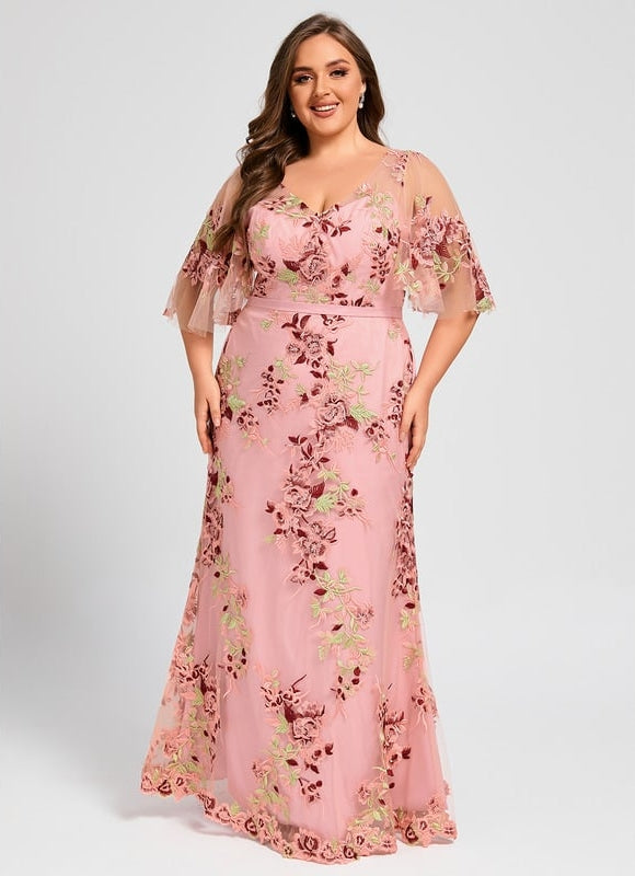 Robe de Soirée Florale Couture - gallery 7