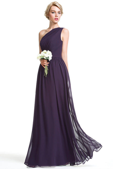 Robe de Soirée Asymétrique Fluide - gallery 1