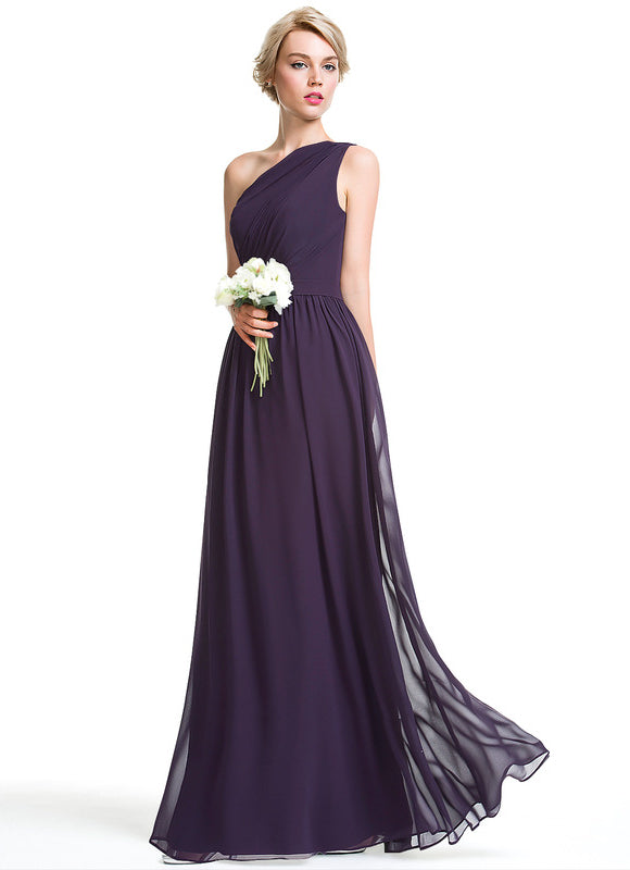 Robe de Soirée Asymétrique Fluide - gallery 1