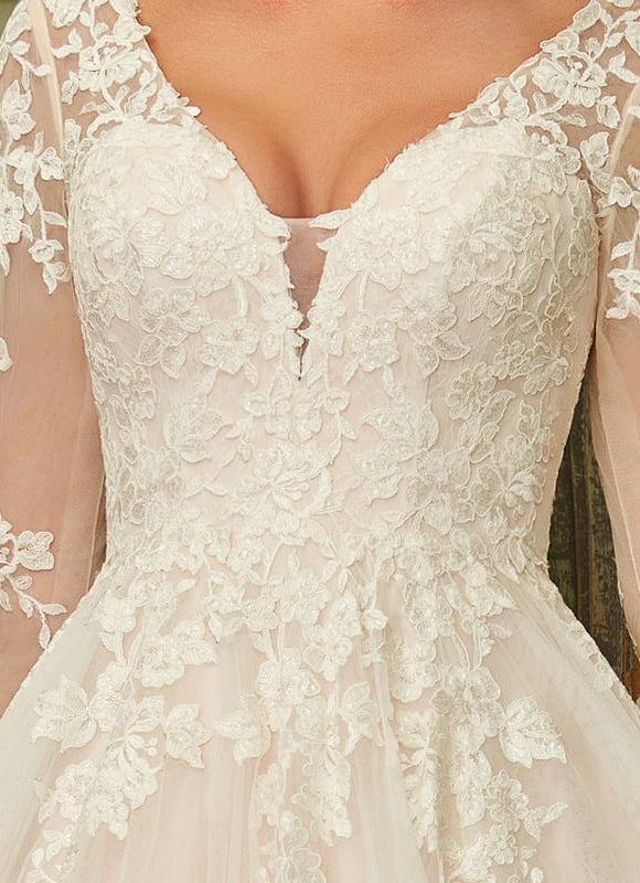 Robe De Soirée Grande Taille Blanche - gallery 1