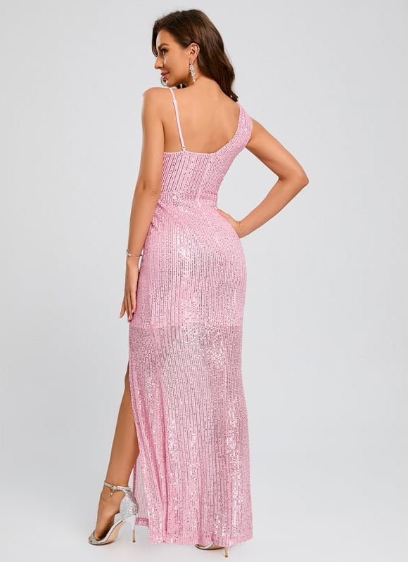 Robe de Soirée Rêve Pailleté - gallery 1