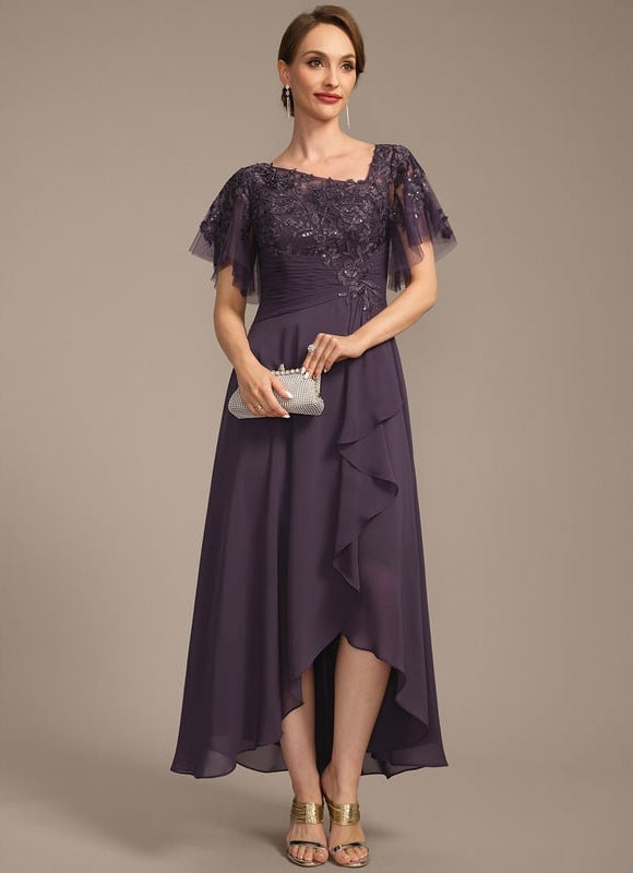 Robe De Soirée Mariage Mi Longue - gallery 4