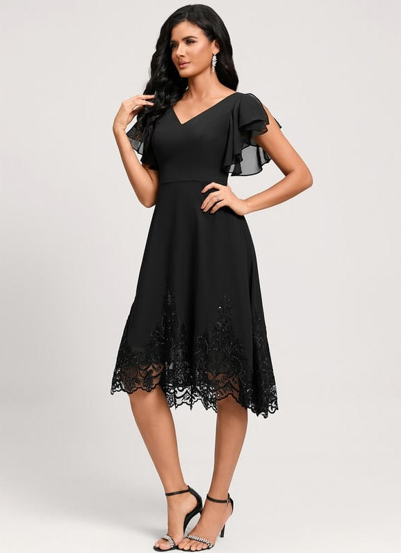 Robe de Soirée Chic Dentelle - gallery 3