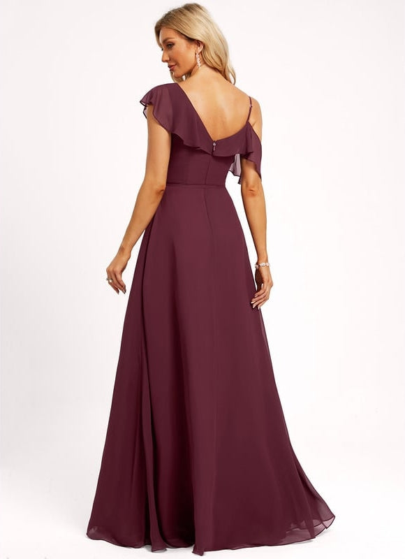 Robe de Soirée Trapèze Aérées - gallery 2