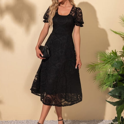 Robe de Soirée Noir Chic
