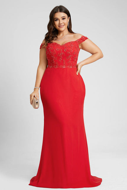 Robe de Soirée Rouge Glamour - gallery 9