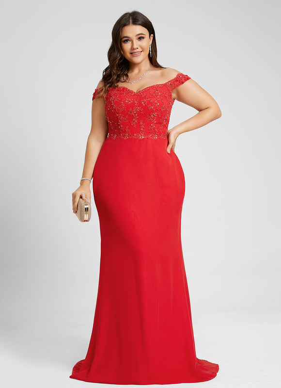 Robe de Soirée Rouge Glamour - gallery 9