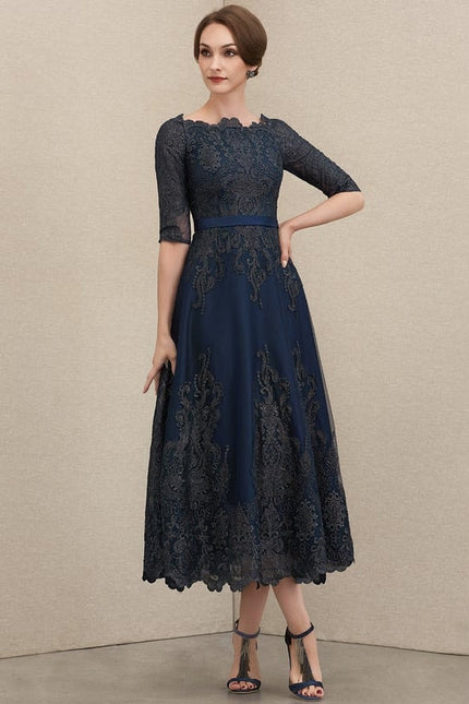 Robe de Soirée Nuit Écarlate - gallery 3