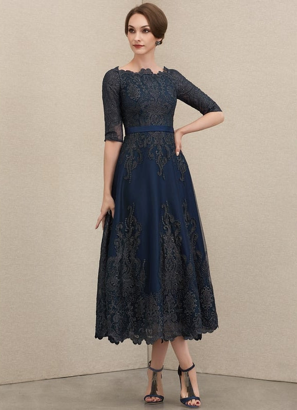 Robe de Soirée Nuit Écarlate - gallery 3