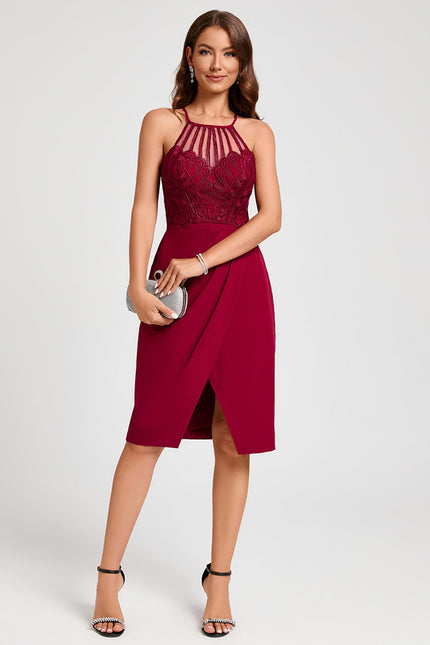 Robe De Soirée Courte Colorée - gallery 2
