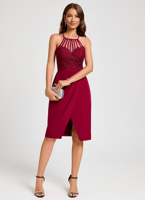 Robe De Soirée Courte Colorée - gallery 2