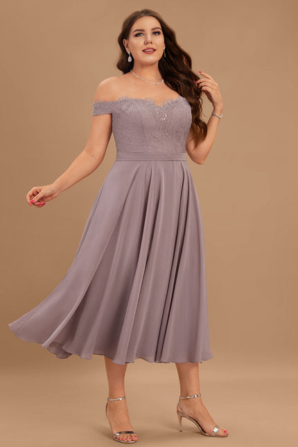 Robe de Soirée Aérienne Satinée - gallery 5