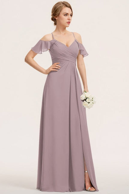 Robe de Soirée Sérénité Lavande - gallery 1