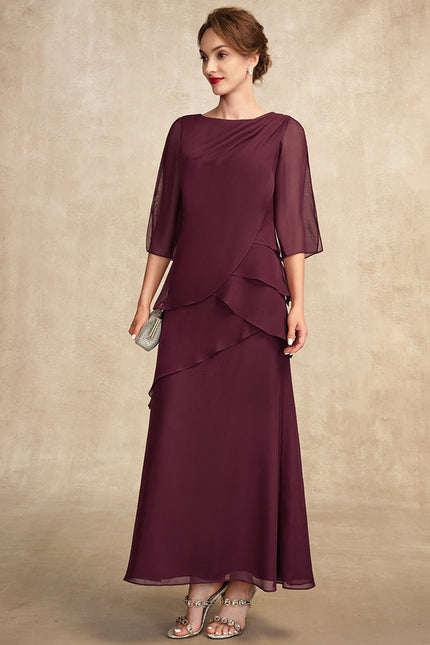 Robe De Soirée Aubergine - gallery 6