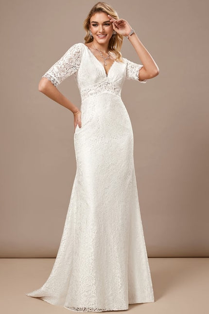 Robe De Soirée Dos Dentelle - gallery 3