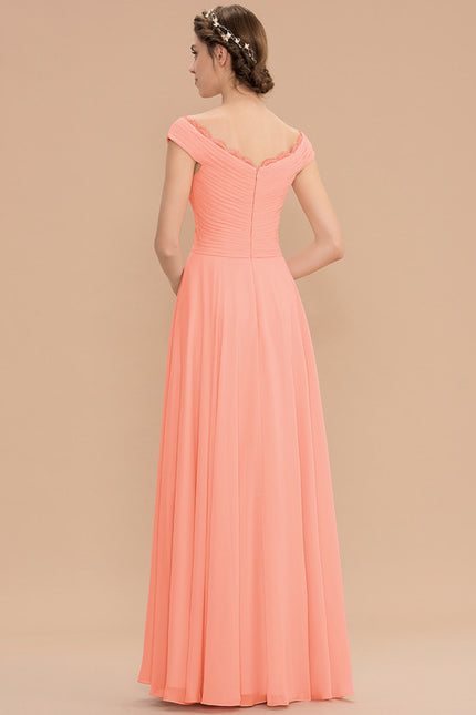 Robe de Soirée Corail Flottant - gallery 7