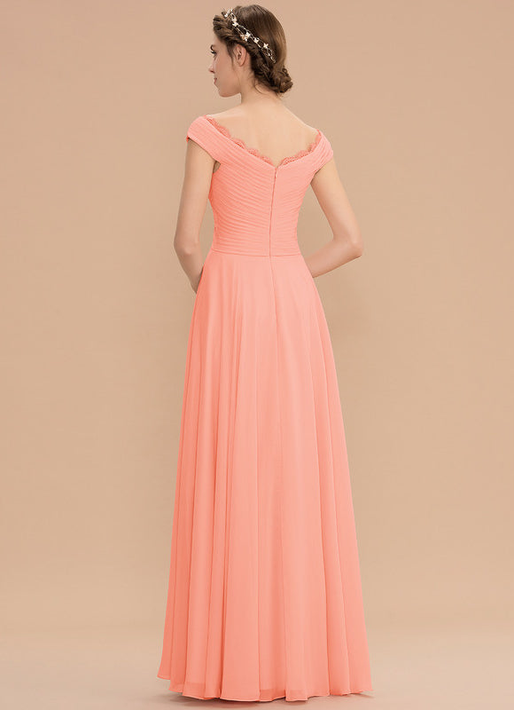 Robe de Soirée Corail Flottant - gallery 7