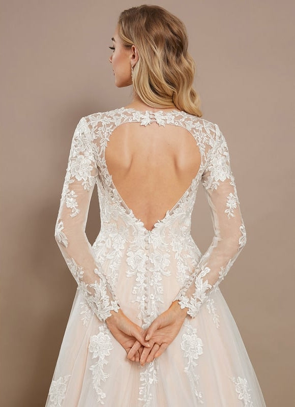Robe de Soirée Éthérée Florale - gallery 4