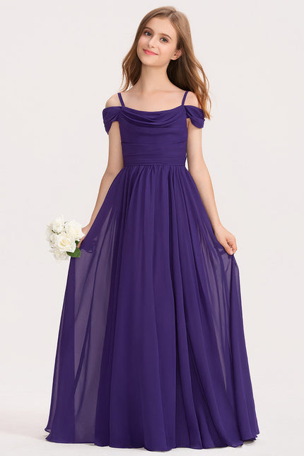 Robe de Soirée Flottante Cerise