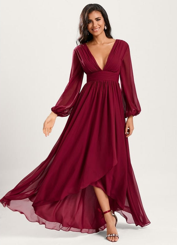 Robe de Soirée Bleu Aérien