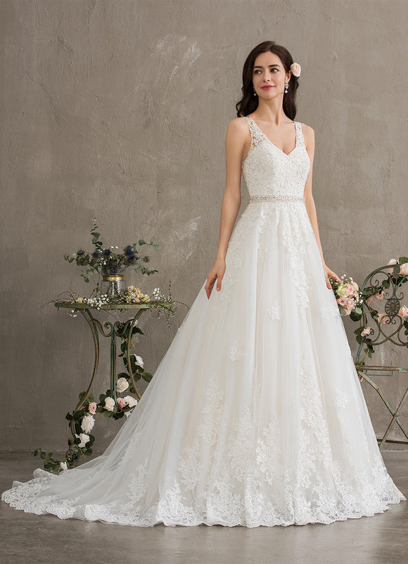 Robe De Soirée Longue Manche Bouffante - gallery 5
