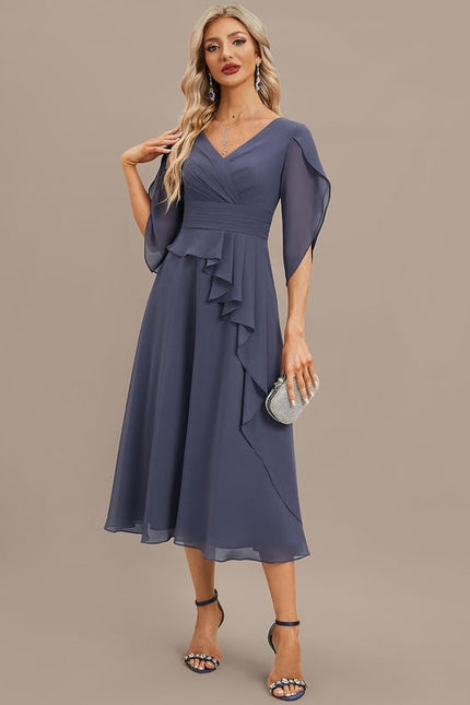 Robe de Soirée Vague Opaline - gallery 1