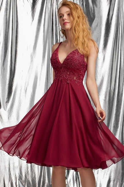 Robe de Soirée Rosée Aérienne - gallery 2