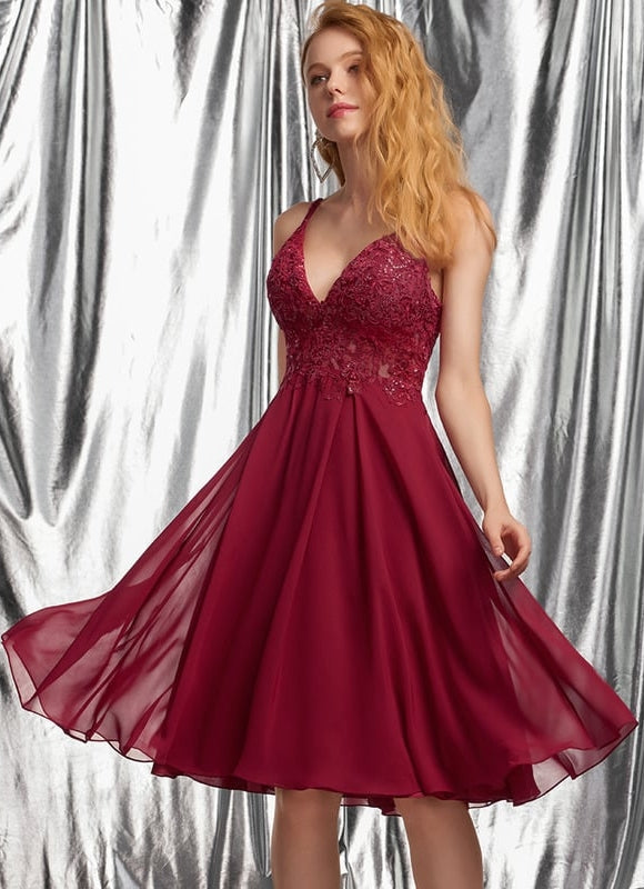 Robe de Soirée Rosée Aérienne - gallery 2