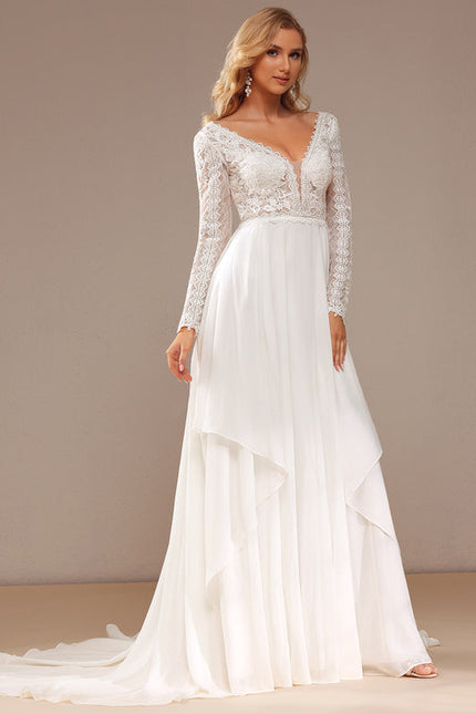 Robe de Soirée Nuage De Dentelle - gallery 2