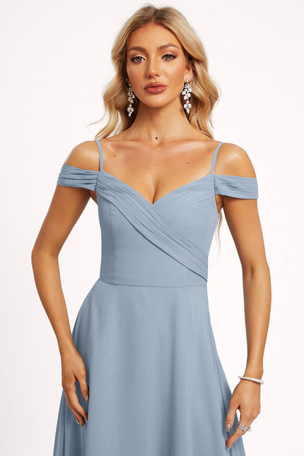 Robe de Soirée Velours Flottant - gallery 2