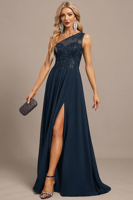 Robe de Soirée Noir Élégant Chic - gallery 2