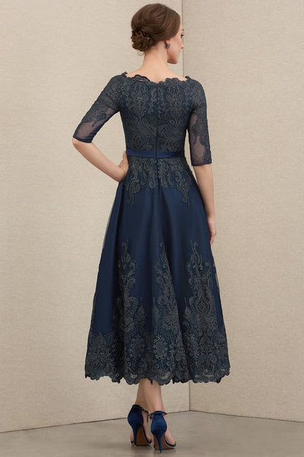 Robe de Soirée Nuit Écarlate - gallery 1