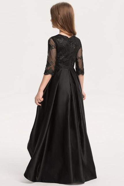 Robe de Soirée Envolée Ébène - gallery 1