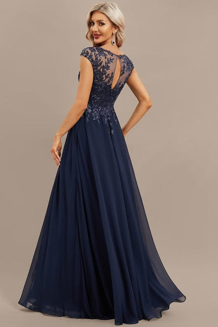 Robe de Soirée Illusion Étoilée - gallery 5
