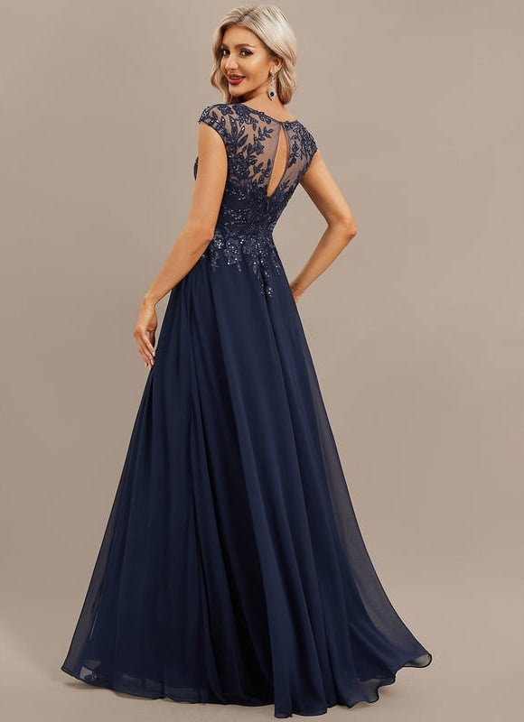 Robe de Soirée Illusion Étoilée - gallery 5