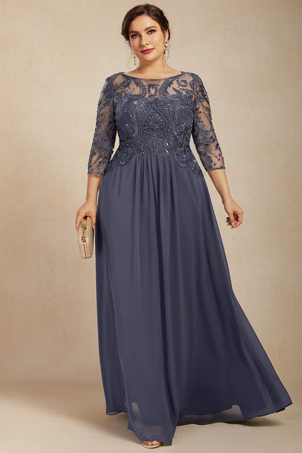 Robe de Soirée Sérénité Océanique - gallery 5
