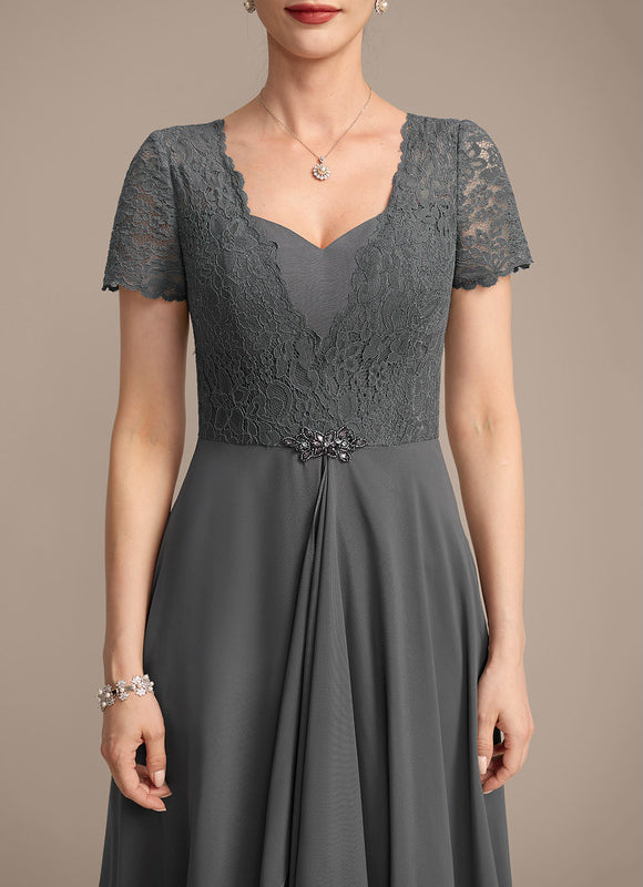 Robe de Soirée Élégance Nuageuse - gallery 7