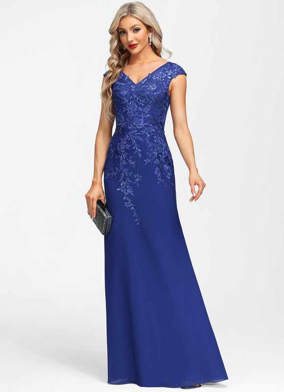 Robe de Soirée Velours Ébène