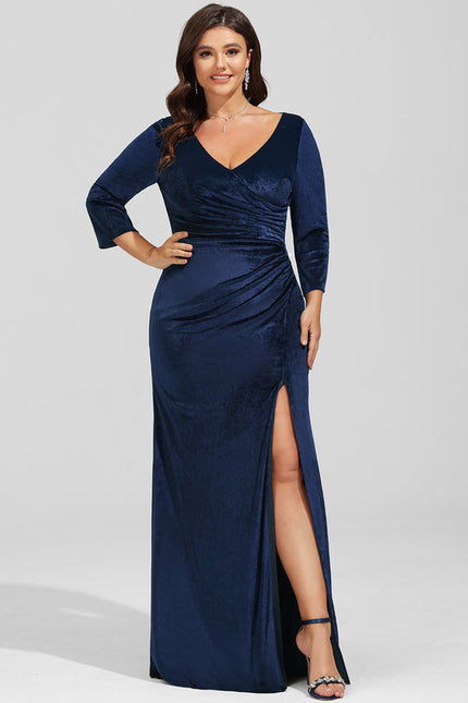 Robe de Soirée Velours Aurora - gallery 7