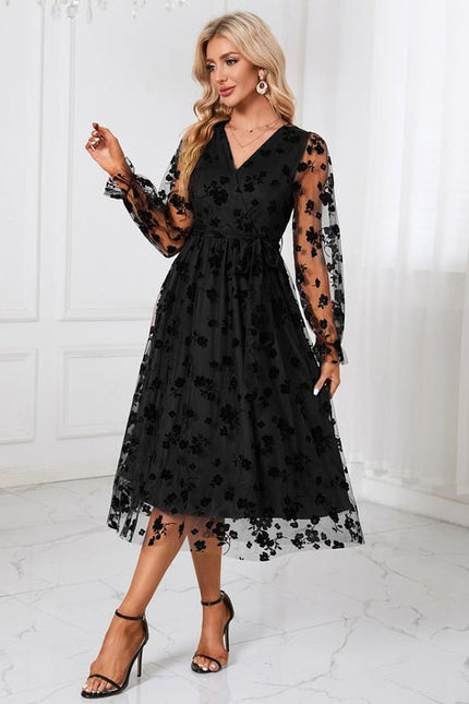 Robe de Soirée Mystique Florale - gallery 1