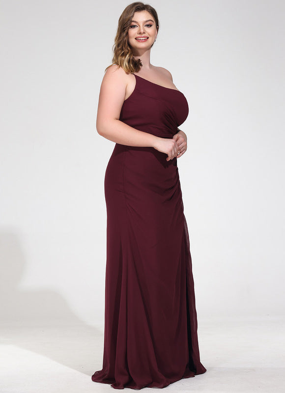 Robe de Soirée Asymétrique Fluide - gallery 7