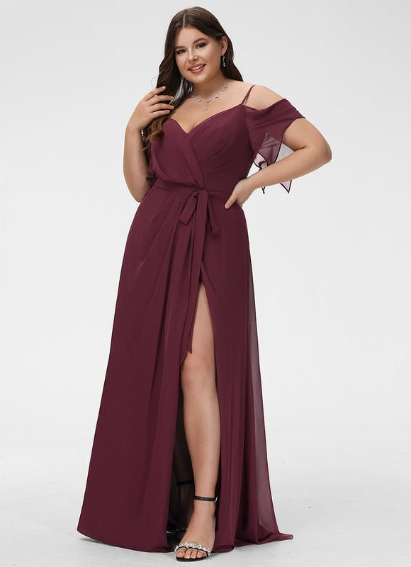 Robe de Soirée Élégance Vigne Pourpre - gallery 8